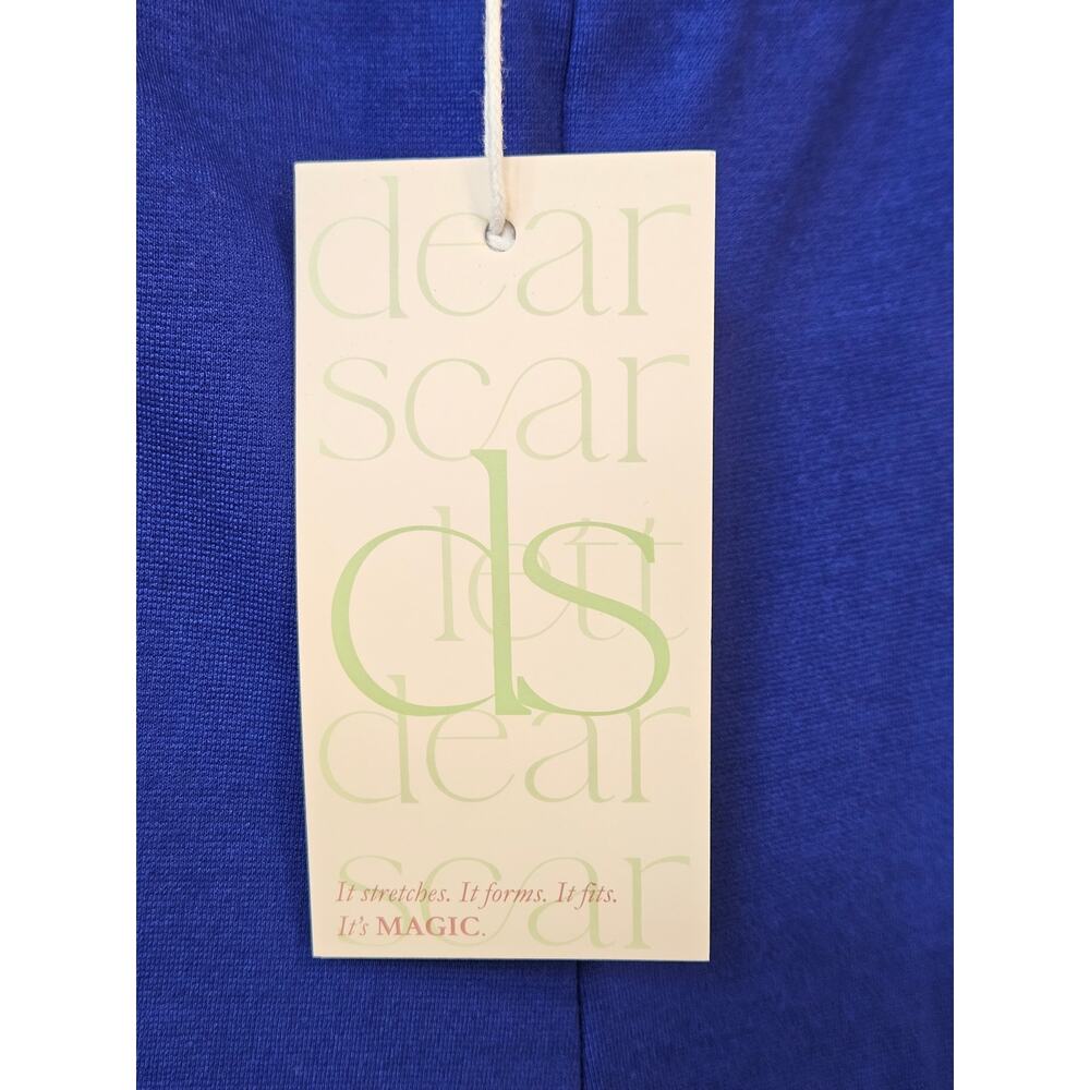Dear Scarlett It’s Magic Flare Pants L Cobalt Blue Stretch Pull On NWT - Picture 5 of 11